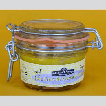 Photo représentant un foie gras entier de canard 125g